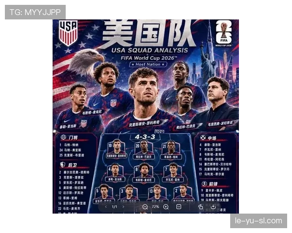 2026世界杯美国队阵容预测分析 谁将扛起东道主进攻大旗